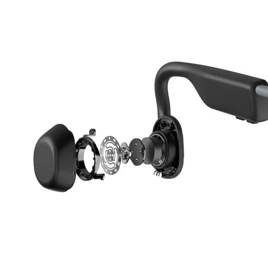 SHOKZ OpenMove Écouteurs Sans fil Minerve Sports Bluetooth Gris SHOKZ OpenMove Écouteurs Sans fil Minerve Sports Bluetooth Gris