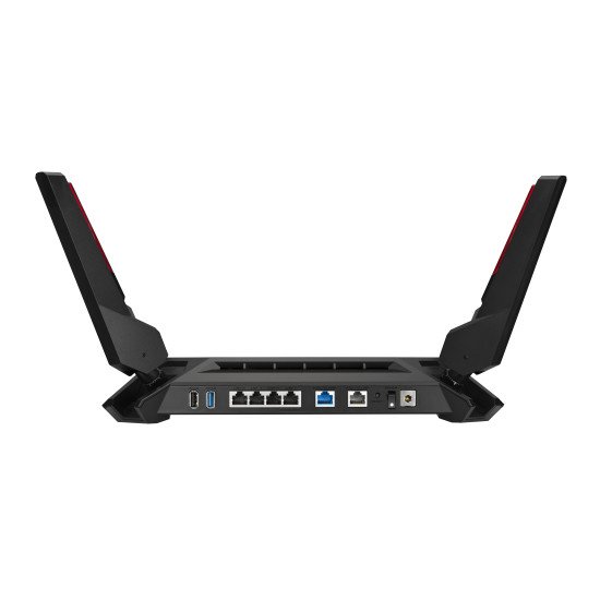 ASUS GT-AX6000 AiMesh routeur sans fil Gigabit Ethernet Bi-bande (2,4 GHz / 5 GHz) 4G Noir ASUS GT-AX6000 AiMesh routeur sans fil Gigabit Ethernet Bi-bande (2,4 GHz / 5 GHz) 4G Noir