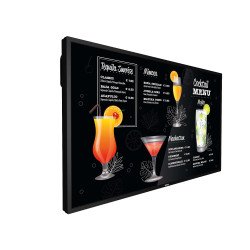 Philips Signage Solutions P-Line Panneau de signalisation numérique 139,7 cm (55") VA 750 cd/m² 4K Ultra HD Noir