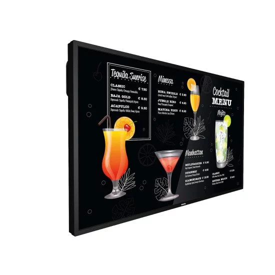 Philips Signage Solutions P-Line Panneau de signalisation numérique 139,7 cm (55") VA 750 cd/m² 4K Ultra HD Noir Philips Signage Solutions P-Line Panneau de signalisation numérique 139,7 cm (55") VA 750 cd/m² 4K Ultra HD Noir