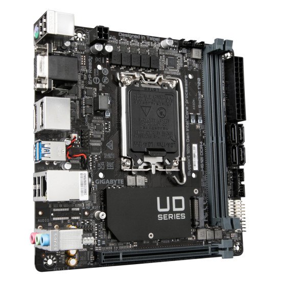 Gigabyte H610I DDR4 carte mère Intel H610 Express LGA 1700 mini ITX