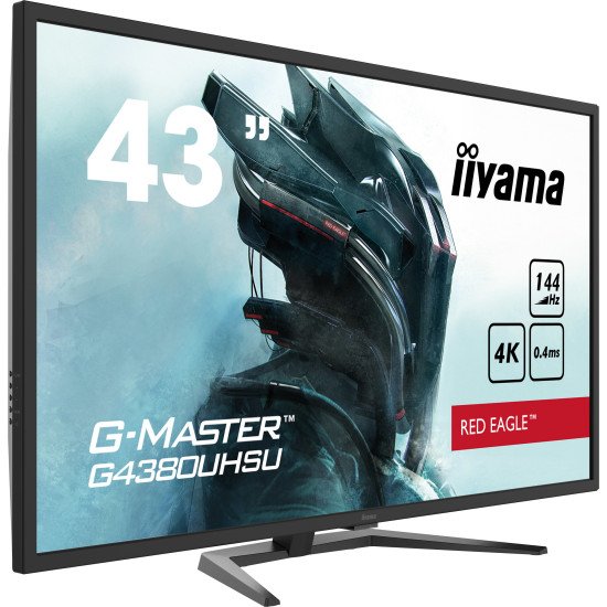 iiyama G-MASTER G4380UHSU-B1 écran plat de PC 108 cm (42.5") 3840 x 2160 pixels 4K Ultra HD LED Noir