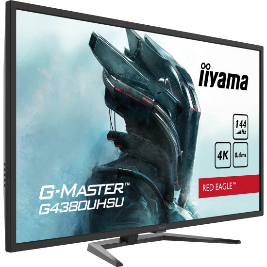 iiyama G-MASTER G4380UHSU-B1 écran plat de PC 108 cm (42.5") 3840 x 2160 pixels 4K Ultra HD LED Noir