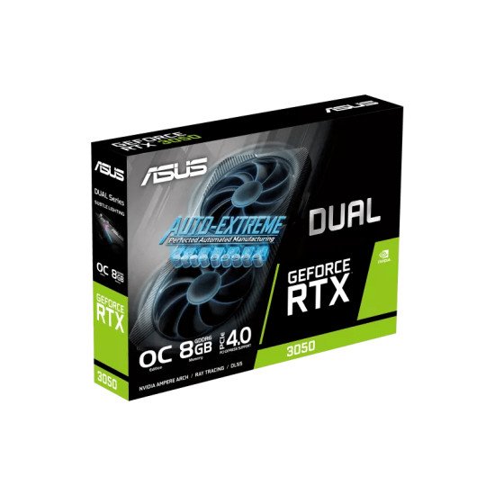 ASUS Dual GeForce RTX 3050 OC Edition 8GB NVIDIA 8 Go GDDR6