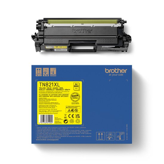 Brother TN-821XLY Cartouche de toner 1 pièce(s) Compatible Magenta