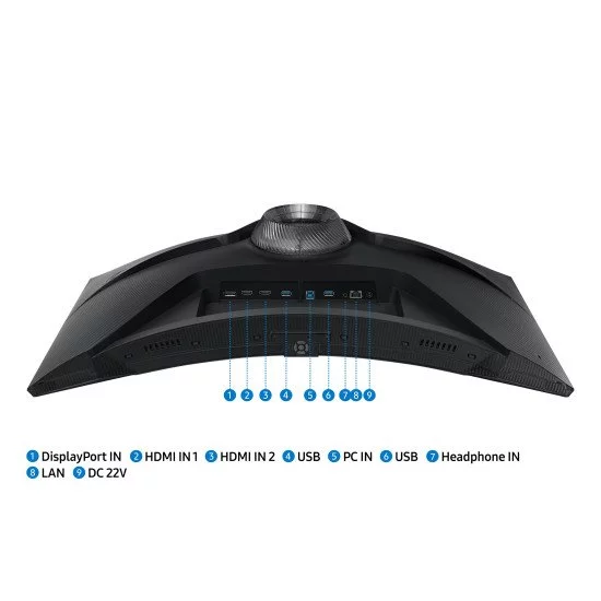 Samsung Odyssey S32BG650EU écran PC 32" 2560 x 1440 pixels Quad HD LED Noir Samsung Odyssey S32BG650EU écran PC 32" 2560 x 1440 pixels Quad HD LED Noir