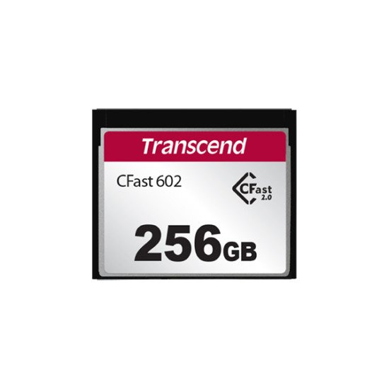 Transcend TS256GCFX602 mémoire flash 256 Go CFast 2.0