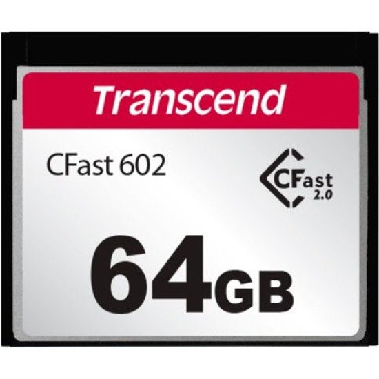 Transcend TS64GCFX602 mémoire flash 64 Go CFast 2.0