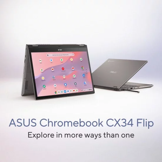 ASUS Chromebook CX34 Flip CB3401FBA-LZ0187 Intel® Core™ i5 i5-1235U 35,6 cm (14") Écran tactile WUXGA 16 Go LPDDR4x-SDRAM 256 Go SSD Wi-Fi 6E (802.11ax) ChromeOS Gris ASUS Chromebook CX34 Flip CB3401FBA-LZ0187 Intel® Core™ i5 i5-1235U 35,6 cm (14") Écran tactile WUXGA 16 Go LPDDR4x-SDRAM 256 Go SSD Wi-Fi 6E (802.11ax) ChromeOS Gris