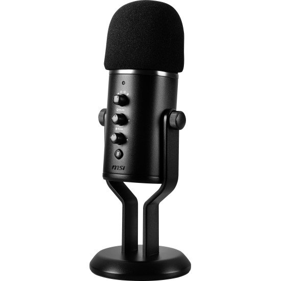 MSI IMMERSE GV60 STREAMING MIC microphone Noir Microphone de console de jeu MSI IMMERSE GV60 STREAMING MIC microphone Noir Microphone de console de jeu