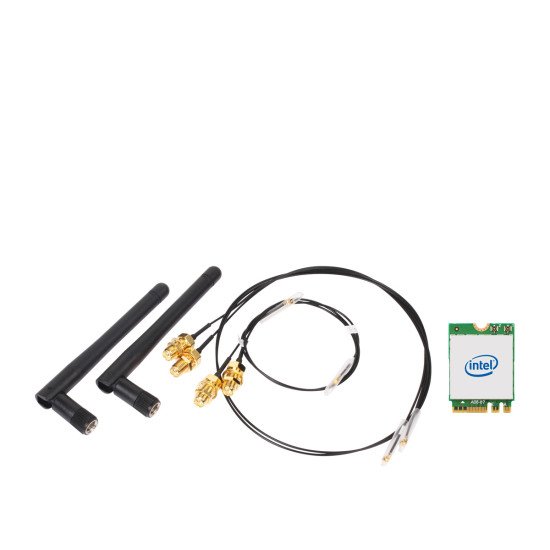 Shuttle WLN-M1 WLAN-kit M.2/802.11ax+BT for XPC Interne WLAN / Bluetooth 2400 Mbit/s