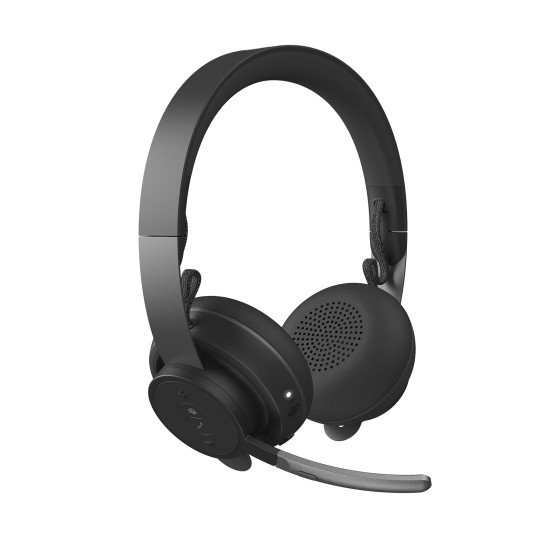 Logitech MSFT Teams Zone Wireless Plus Casque Sans fil Arceau Bureau/Centre d'appels Bluetooth Graphite