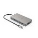 Targus DUEL HDMI 10-IN1 USB 3.2 Gen 1 (3.1 Gen 1) Type-C 5000 Mbit/s Acier inoxydable