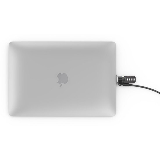 Compulocks MACBOOK AIR T-SLOT LEDGE LOCK ADAPTER WITH COMBINATION CABLE LOCK câble de réseau