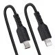 StarTech.com Câble USB-C vers Lightning de 50cm - Adaptateur USB C vers Lightning Noir Certifié Mfi, Gaine Durable en TPE - Câble USB Type-C vers Lightning - Chargeur USB-C vers Iphone/lightning Très Résistant StarTech.com Câble USB-C vers Lightning de 50cm - Adaptateur USB C vers Lightning Noir Certifié Mfi, Gaine Durable en TPE - Câble USB Type-C vers Lightning - Chargeur USB-C vers Iphone/lightning Très Résistant