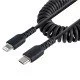 StarTech.com Câble USB-C vers Lightning de 50cm - Adaptateur USB C vers Lightning Noir Certifié Mfi, Gaine Durable en TPE - Câble USB Type-C vers Lightning - Chargeur USB-C vers Iphone/lightning Très Résistant StarTech.com Câble USB-C vers Lightning de 50cm - Adaptateur USB C vers Lightning Noir Certifié Mfi, Gaine Durable en TPE - Câble USB Type-C vers Lightning - Chargeur USB-C vers Iphone/lightning Très Résistant