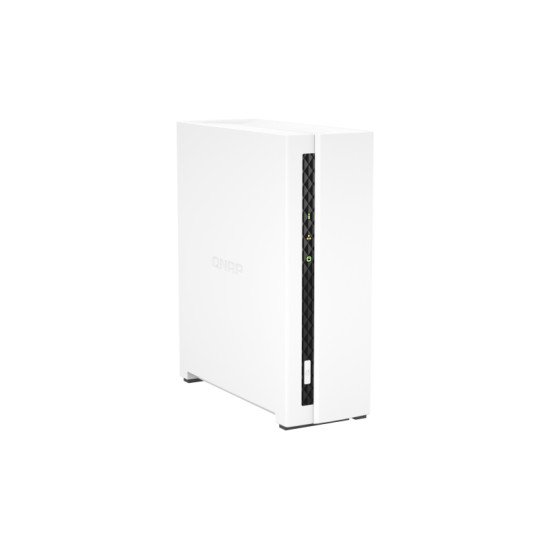 QNAP TS-133 serveur de stockage Tower Ethernet/LAN Blanc