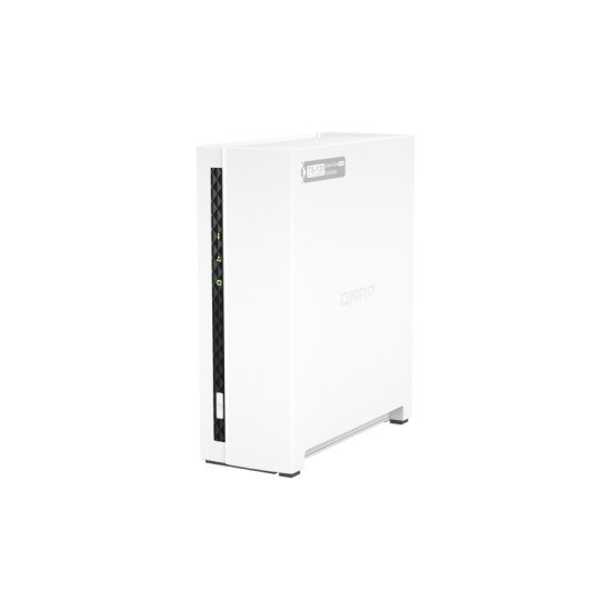 QNAP TS-133 serveur de stockage Tower Ethernet/LAN Blanc