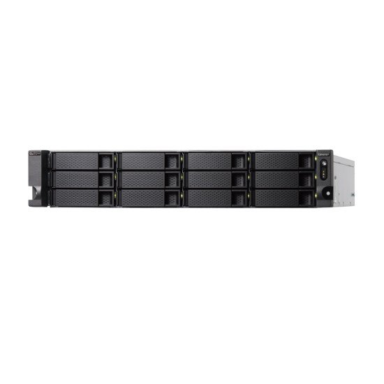 QNAP TS-h1283XU-RP NAS Rack (2 U) Ethernet/LAN Noir E-2136