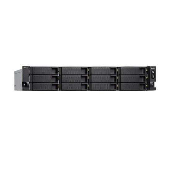 QNAP TS-h1283XU-RP NAS Rack (2 U) Ethernet/LAN Noir E-2136