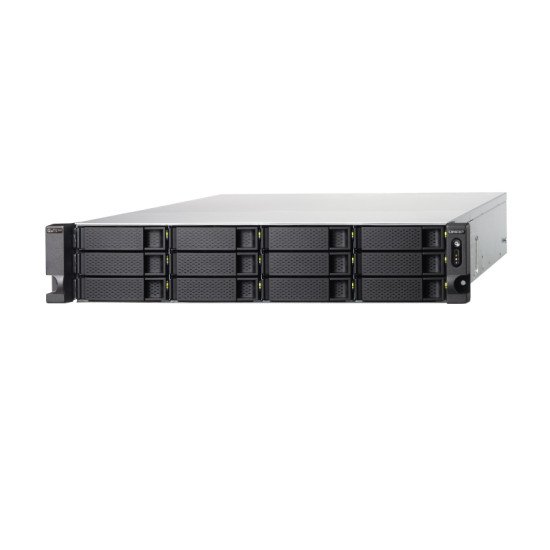 QNAP TS-h1283XU-RP NAS Rack (2 U) Ethernet/LAN Noir E-2136