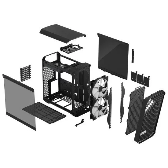 Fractal Design Torrent Compact Tower Noir Fractal Design Torrent Compact Tower Noir