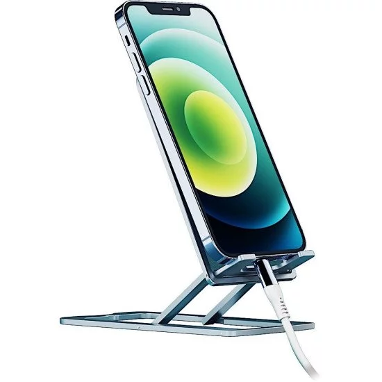 Inter-Tech MTS-100 Support Mobile/smartphone, Tablette / UMPC Gris, Titane