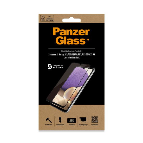 PanzerGlass 7306 écran et protection arrière de téléphones portables Protection d'écran transparent Samsung 1 pièce(s) PanzerGlass 7306 écran et protection arrière de téléphones portables Protection d'écran transparent Samsung 1 pièce(s)