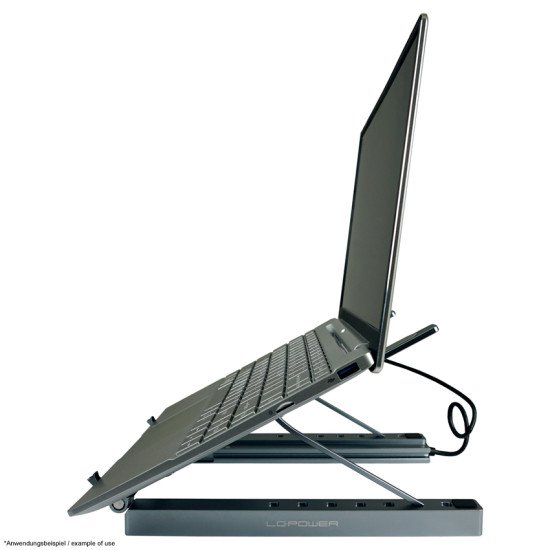 LC-Power LC-HUB-C-MULTI-STAND Support de livres Supports de Notebook Anthracite