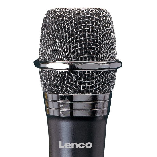 Lenco MCW-011BK microphone Noir Microphone de scène/direct