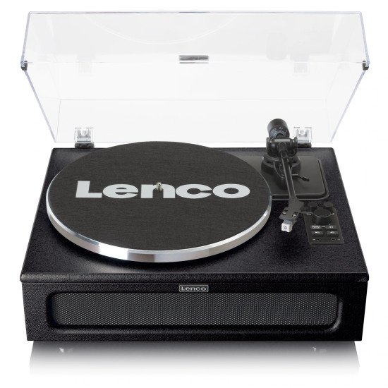 Lenco LS-430BK platine Tourne-disque entraîné par courroie Noir