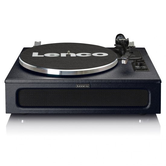 Lenco LS-430BK platine Tourne-disque entraîné par courroie Noir