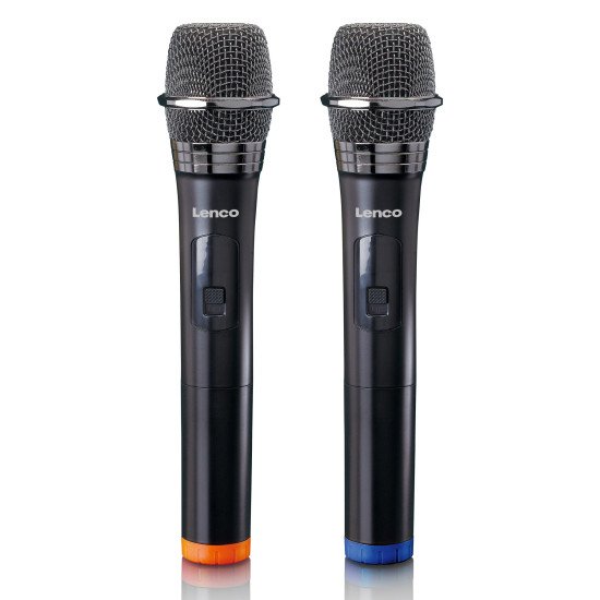 Lenco MCW-020BK microphone Noir Microphone de scène/direct