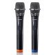 Lenco MCW-020BK microphone Noir Microphone de scène/direct