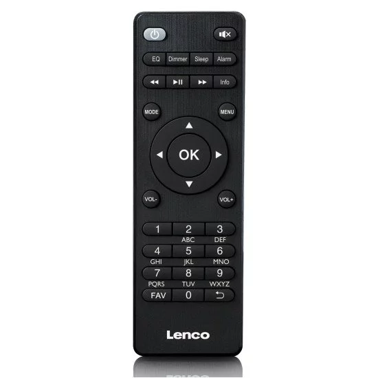 Lenco DIR-141BK Radio portable Internet Noir, Argent Lenco DIR-141BK Radio portable Internet Noir, Argent