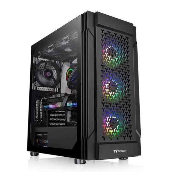 Thermaltake Versa T27 TG ARGB Midi Tower Noir Thermaltake Versa T27 TG ARGB Midi Tower Noir