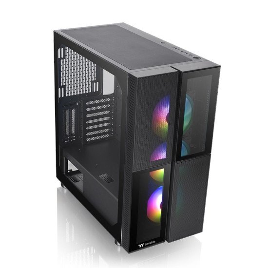 Thermaltake Versa T26 TG ARGB Midi Tower Noir Thermaltake Versa T26 TG ARGB Midi Tower Noir