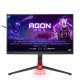 AOC AGON AG274QZM écran plat de PC 68,6 cm (27") 2560 x 1440 pixels Quad HD LED Noir, Rouge