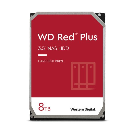 Western Digital Red Plus 3.5" 8 To Série ATA III