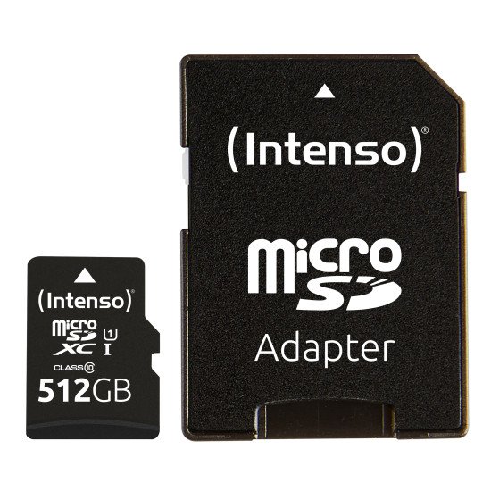 Intenso microSD 512GB UHS-I Perf CL10| Performance 512 Go Classe 10