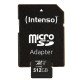 Intenso microSD 512GB UHS-I Perf CL10| Performance 512 Go Classe 10