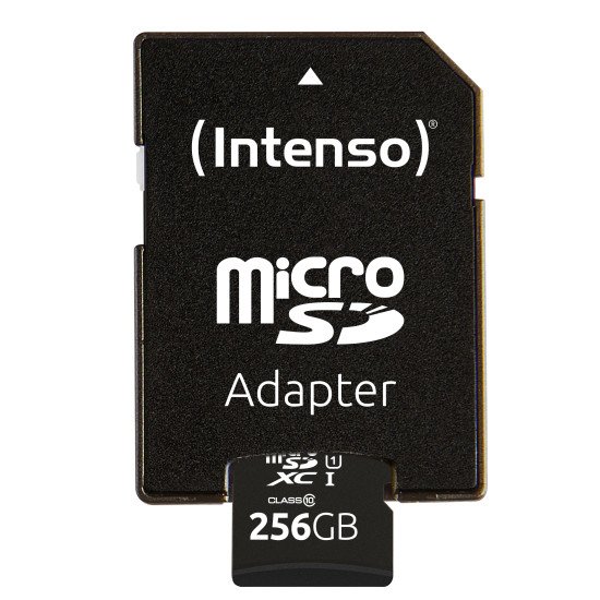 Intenso microSD 256GB UHS-I Perf CL10| Performance 256 Go Classe 10