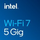 Intel Wi-Fi 7 BE200 Interne WLAN / Bluetooth 5800 Mbit/s Intel Wi-Fi 7 BE200 Interne WLAN / Bluetooth 5800 Mbit/s