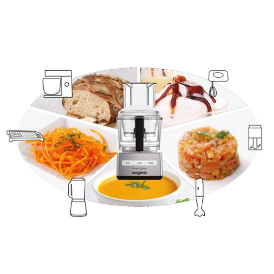 Magimix 18371 EA robot de cuisine 650 W 1 L Argent Magimix 18371 EA robot de cuisine 650 W 1 L Argent
