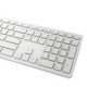 DELL KM5221W-WH clavier Souris incluse RF sans fil QWERTY Blanc