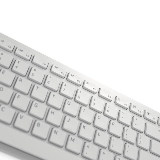 DELL KM5221W-WH clavier Souris incluse RF sans fil QWERTY Blanc
