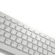 DELL KM5221W-WH clavier Souris incluse RF sans fil QZERTY US International Blanc