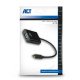 ACT AC7300 câble vidéo et adaptateur 0,15 m USB Type-C VGA (D-Sub) Noir