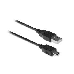 ACT AC3050 câble USB 1,8 m USB 2.0 USB A Mini-USB B Noir ACT AC3050 câble USB 1,8 m USB 2.0 USB A Mini-USB B Noir