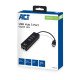 ACT AC6400 hub & concentrateur USB 3.2 Gen 1 (3.1 Gen 1) Type-C 5000 Mbit/s Noir